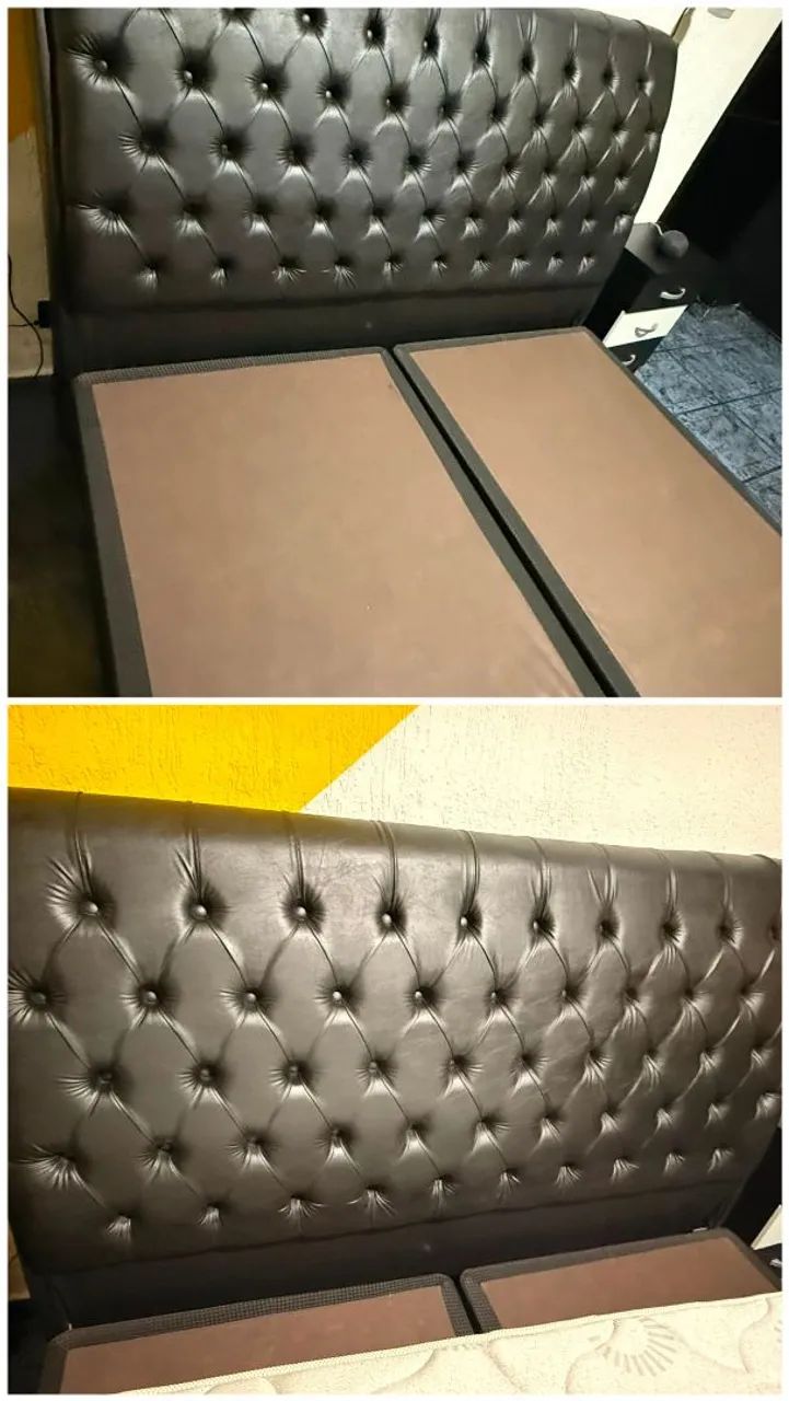Cama king size em ótimo estado  - Foto 3