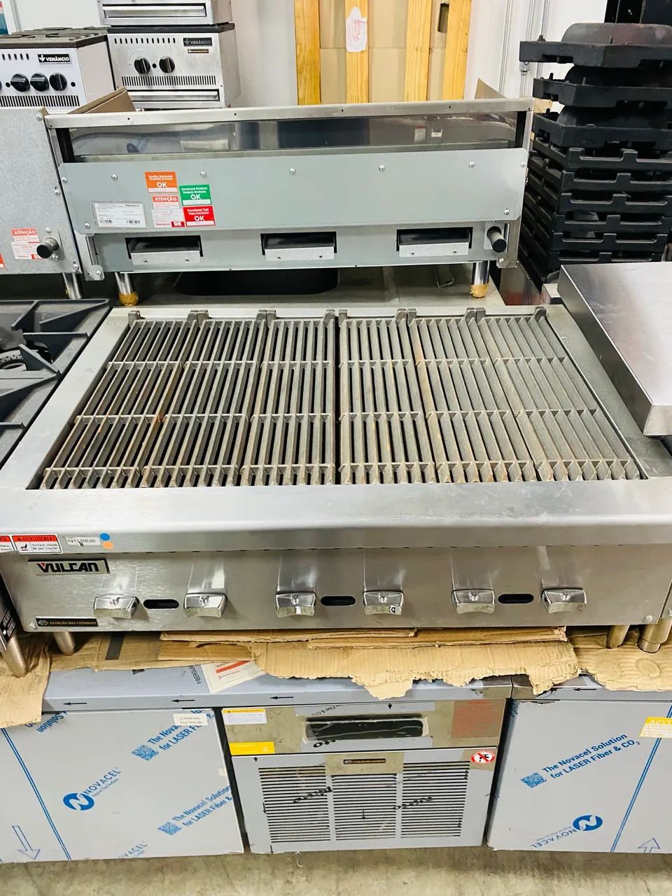 Chair broiler a gás Vulcan 90cm - Foto 2