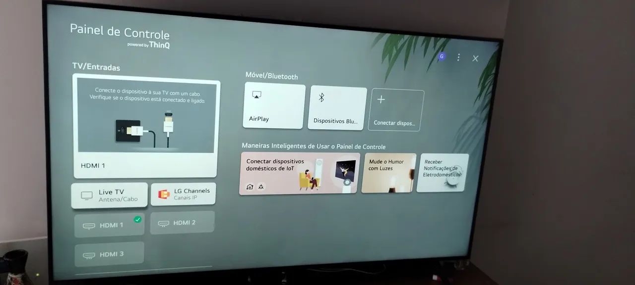 Smartv LG 65 polegadas 4k - 60 FPS  - Foto 3
