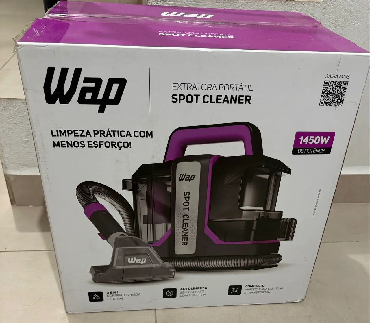 Extratora wap portátil 