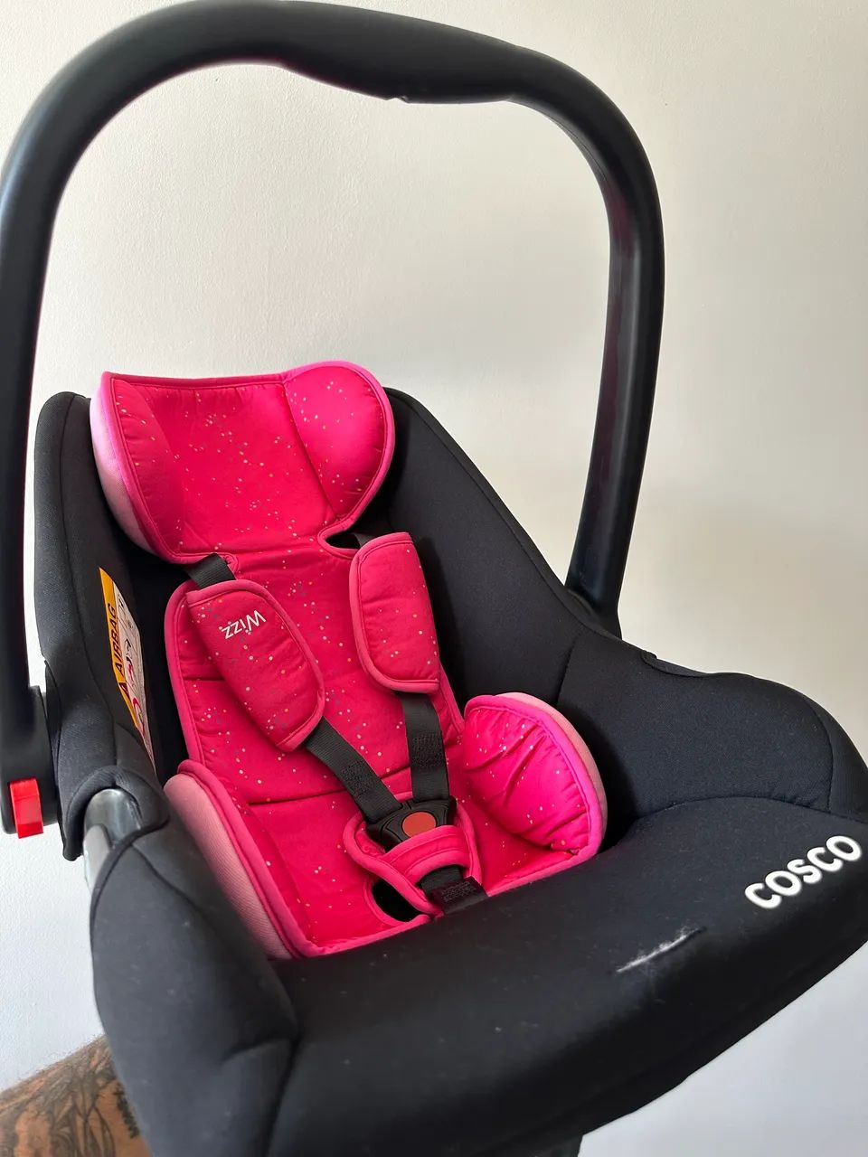 Bebê conforto Cosco - Rosa - Foto 4