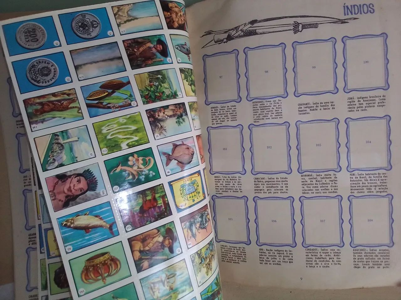 Álbum de figurinhas Eis o Brasil  - Foto 2