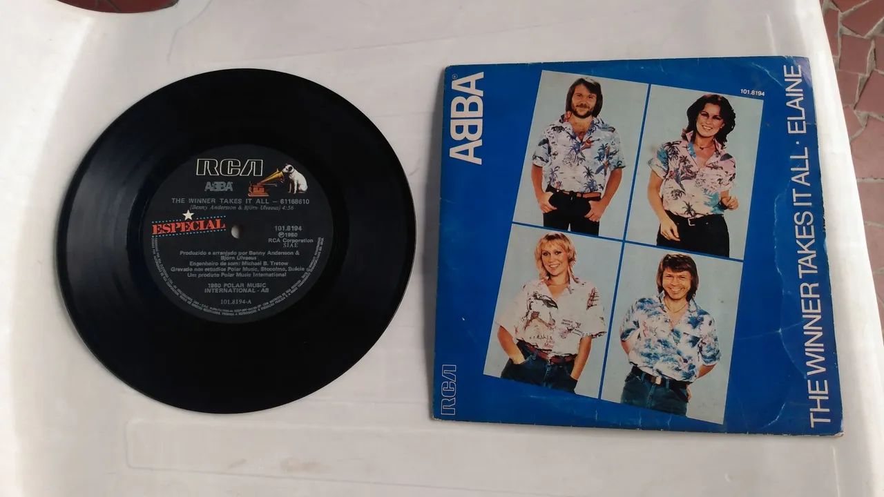 Vinil compacto ABBA ótimo estado.  - Foto 2