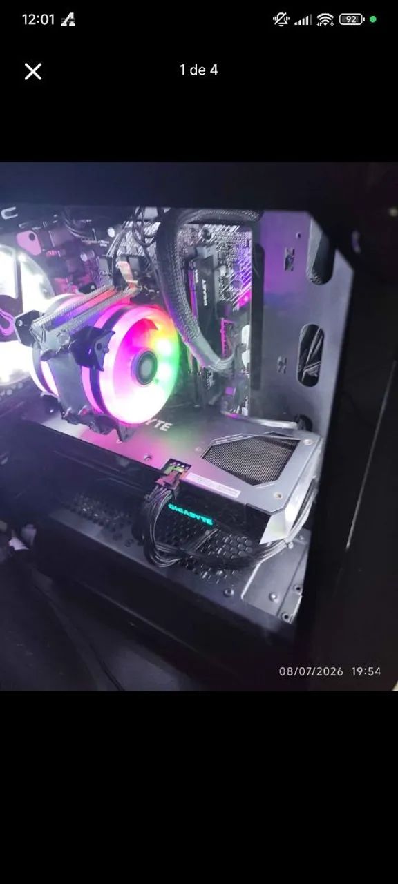 Vendo Pc gamer completo para qualquer finalidade  - Foto 4