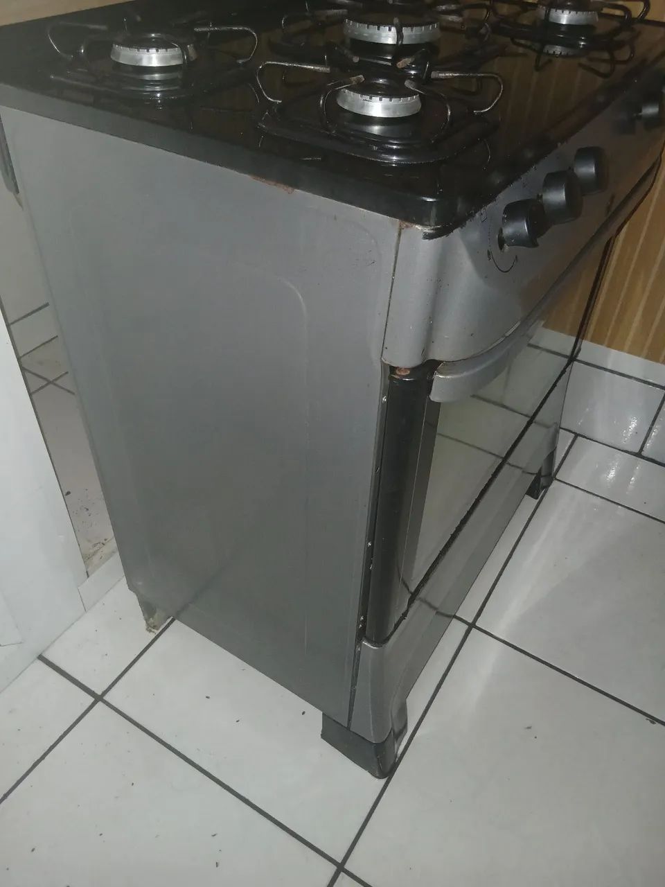 Fogao com mesa de vidro