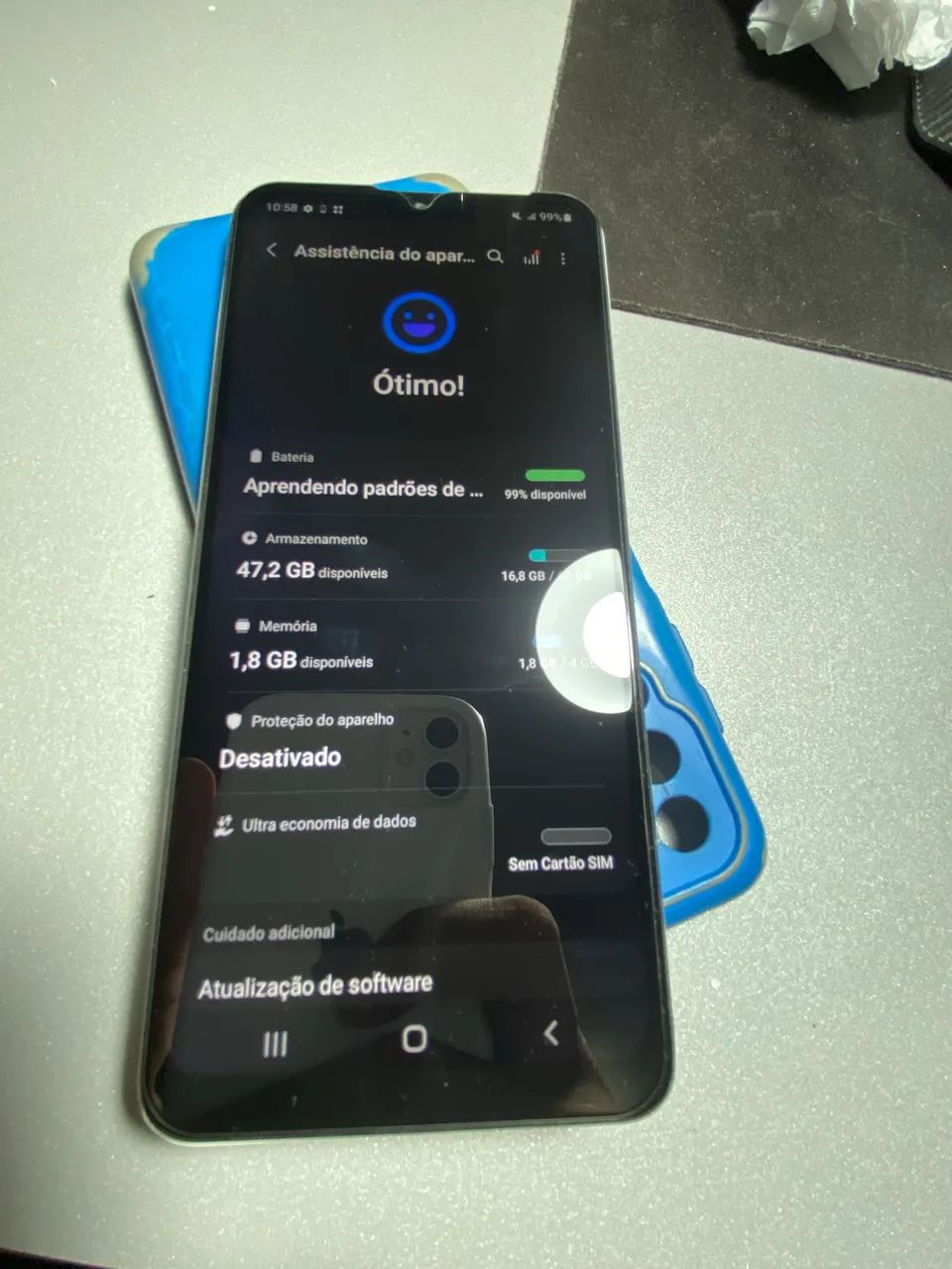 SAMSUNG A12 64gb branco  - Foto 4