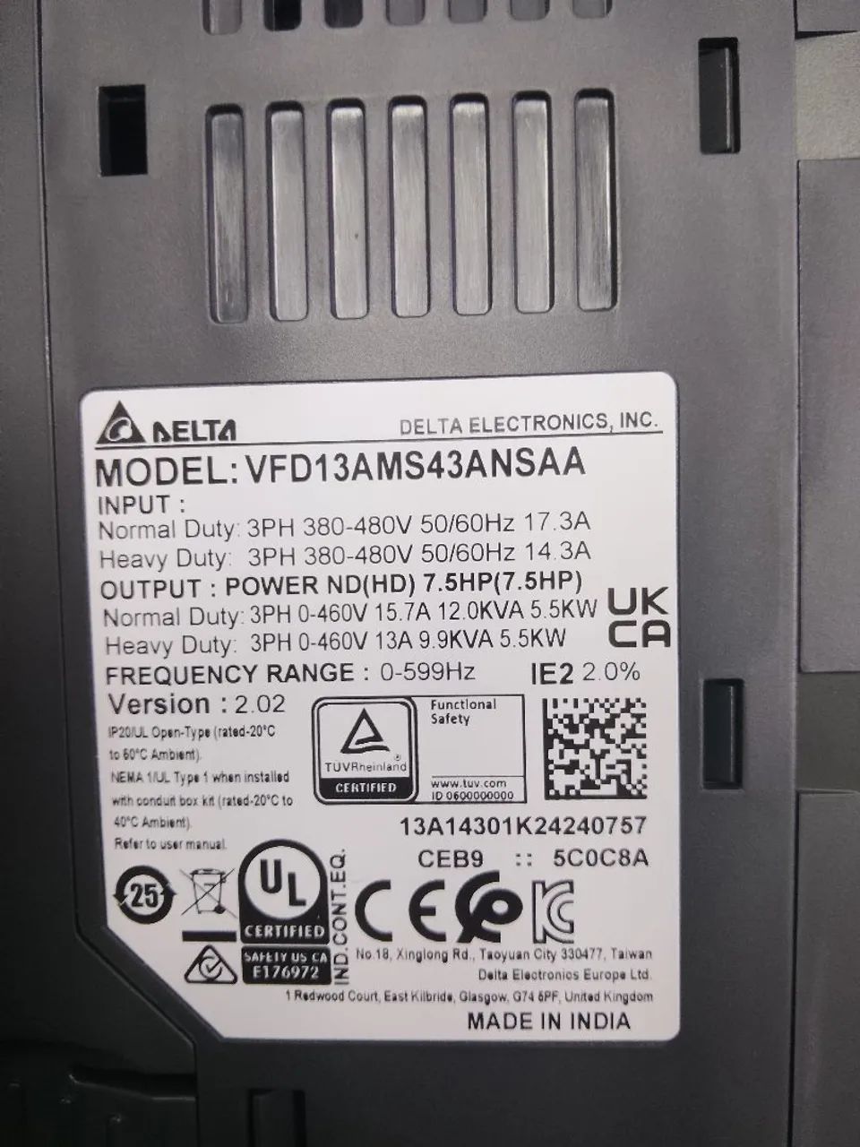 Inversor de frequência Delta MS 300 - Foto 4