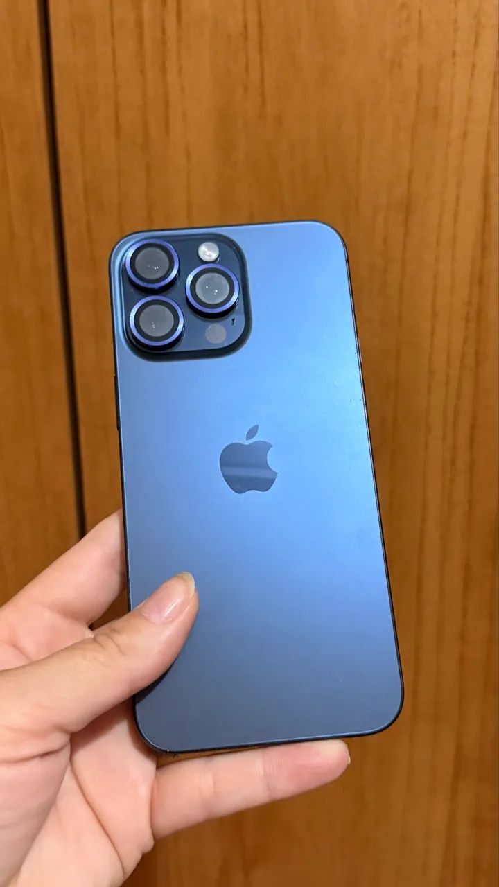 iPhone 15 Pro Max 256GB Azul Titânio ? Impecável - Foto 2