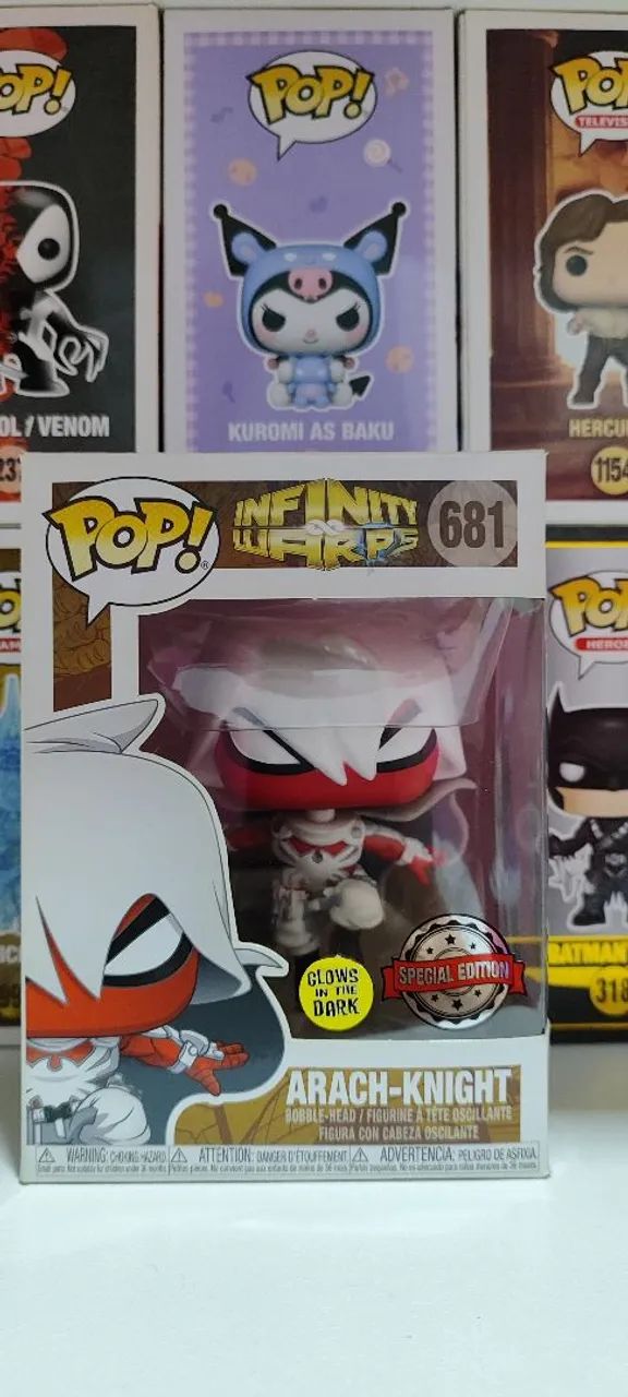 Funko Pop - Marvel Infinity Warps - Arach Knight Nº 681 - Foto 3