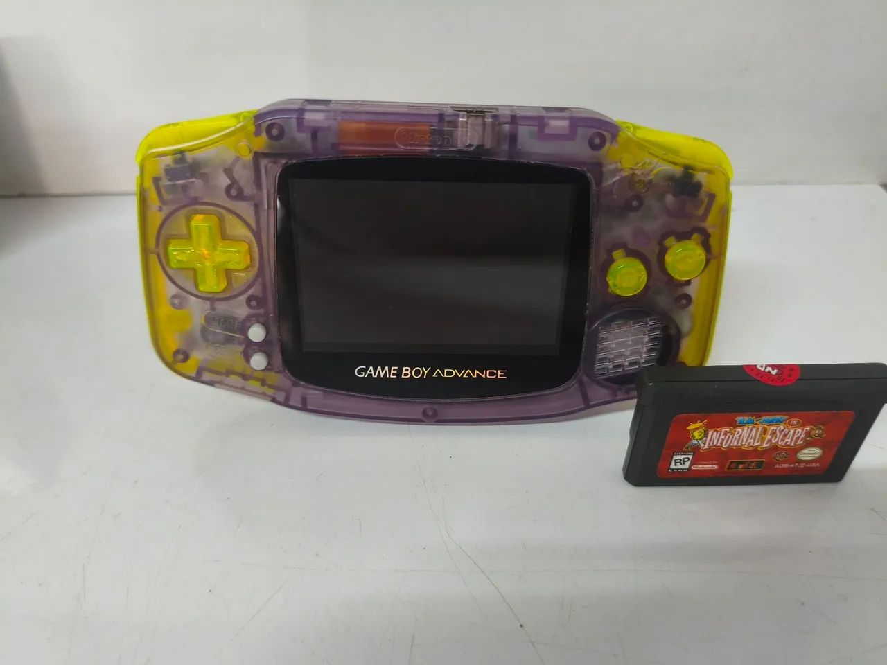 GBA gameboy advance com jogo