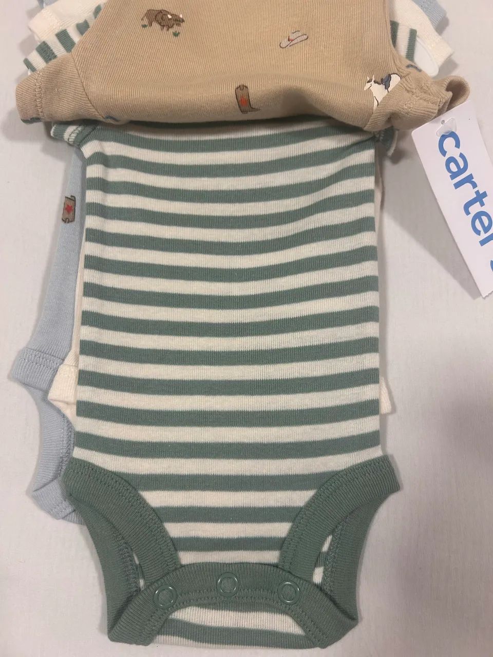 Kit 5 bodys Carter?s Prematuro Novo com etiqueta  - Foto 5