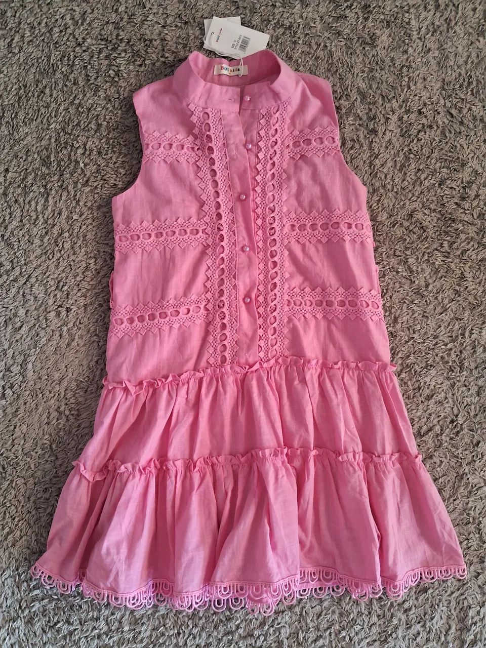 Vestido novo tricoline 