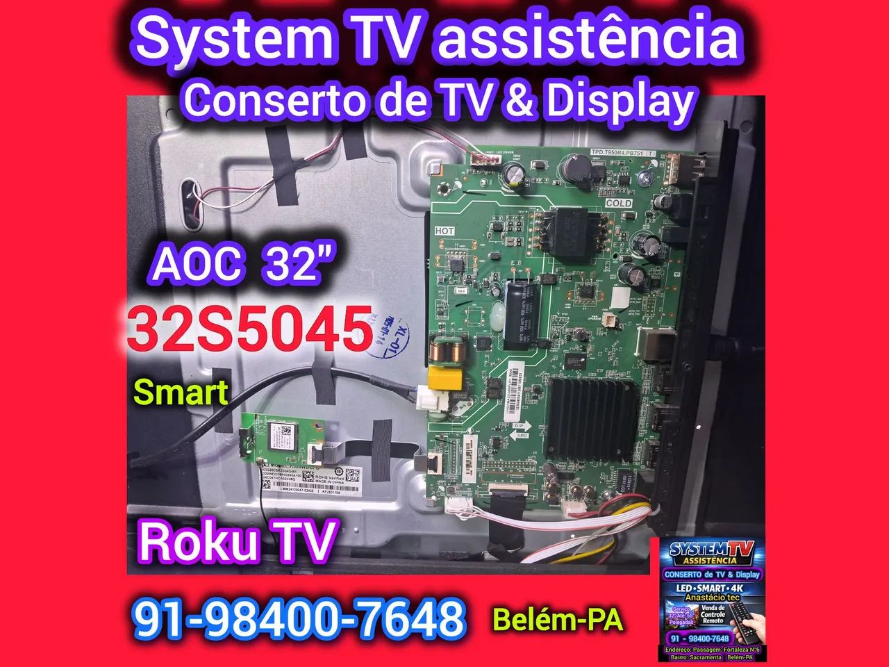 Conserto de TV & Display