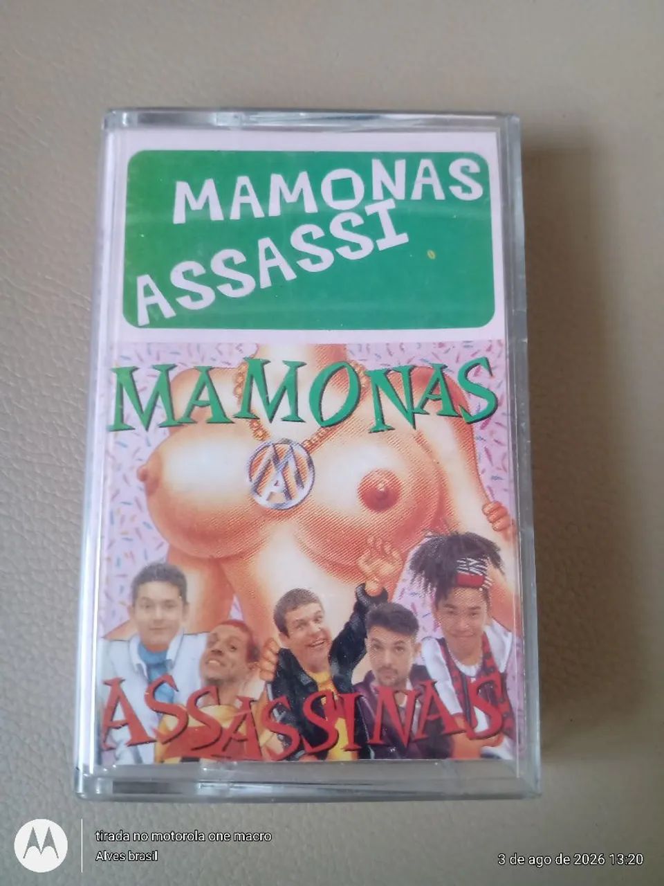 FITA CASSET MAMONAS ASSASINAS