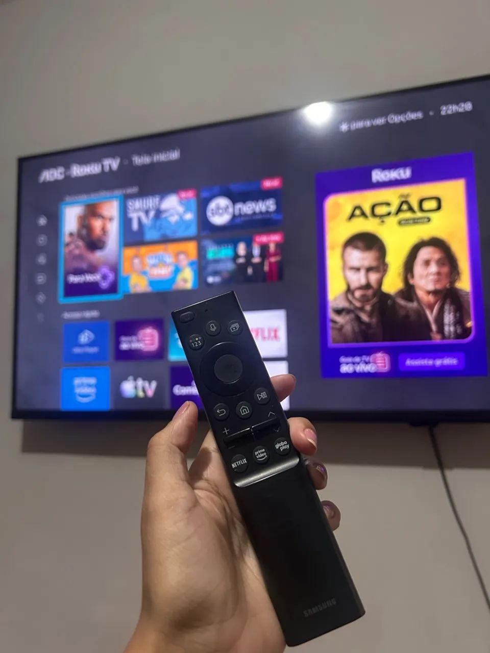 Smart Tv Aoc Roku 43 - Foto 2