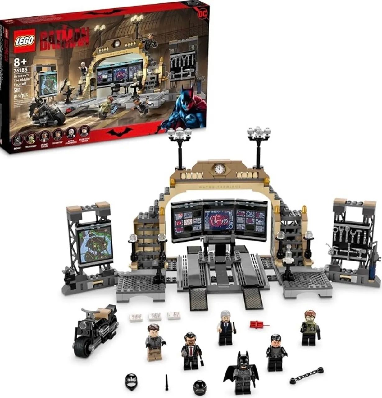 Lego DC Batman 76183 - Batcaverna O Confronto com o Riddler - Novo  - Foto 2
