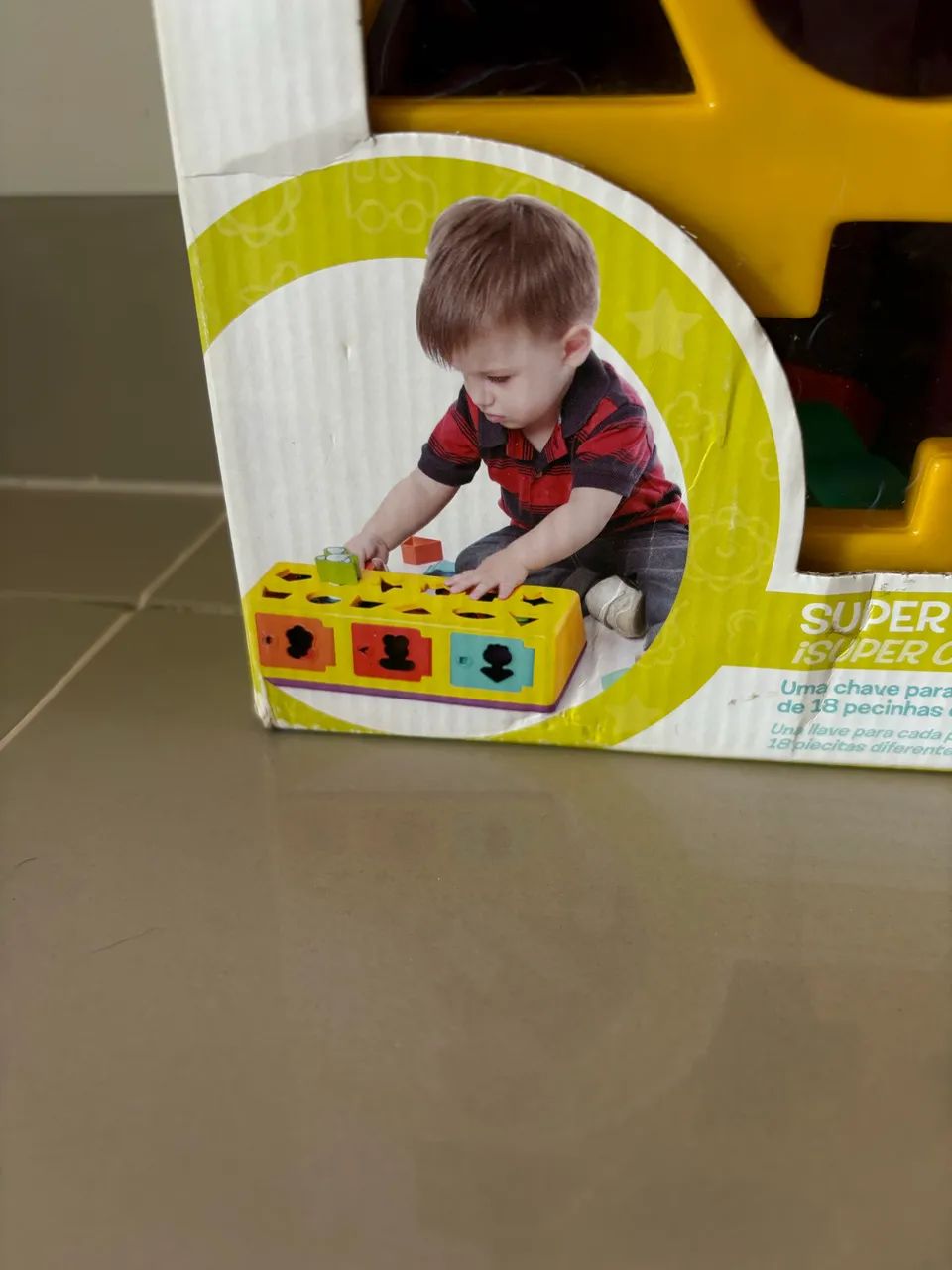 Brinquedo caixa encaixa da Estrela - Foto 2