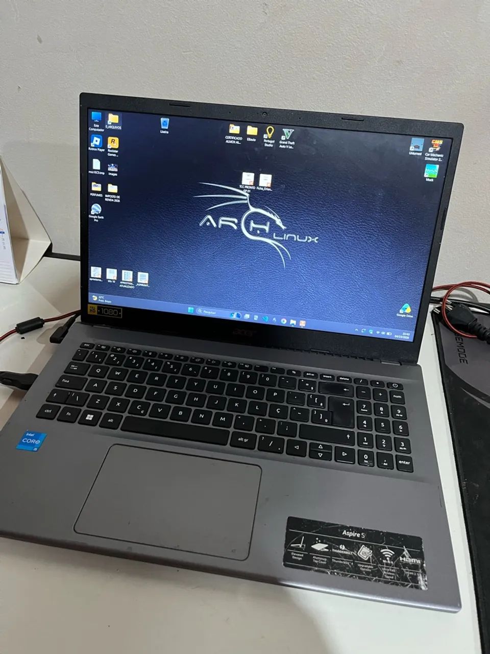 Notebook Acer Aspire 5 | i5 12ª Gen | 8GB | SSD 512GB | Full HD