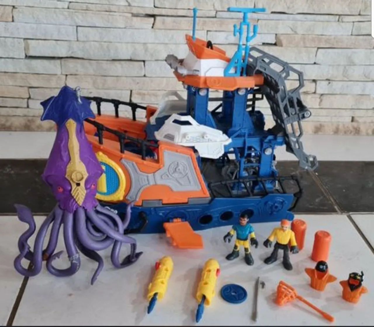 Navio imaginext  comando do mar