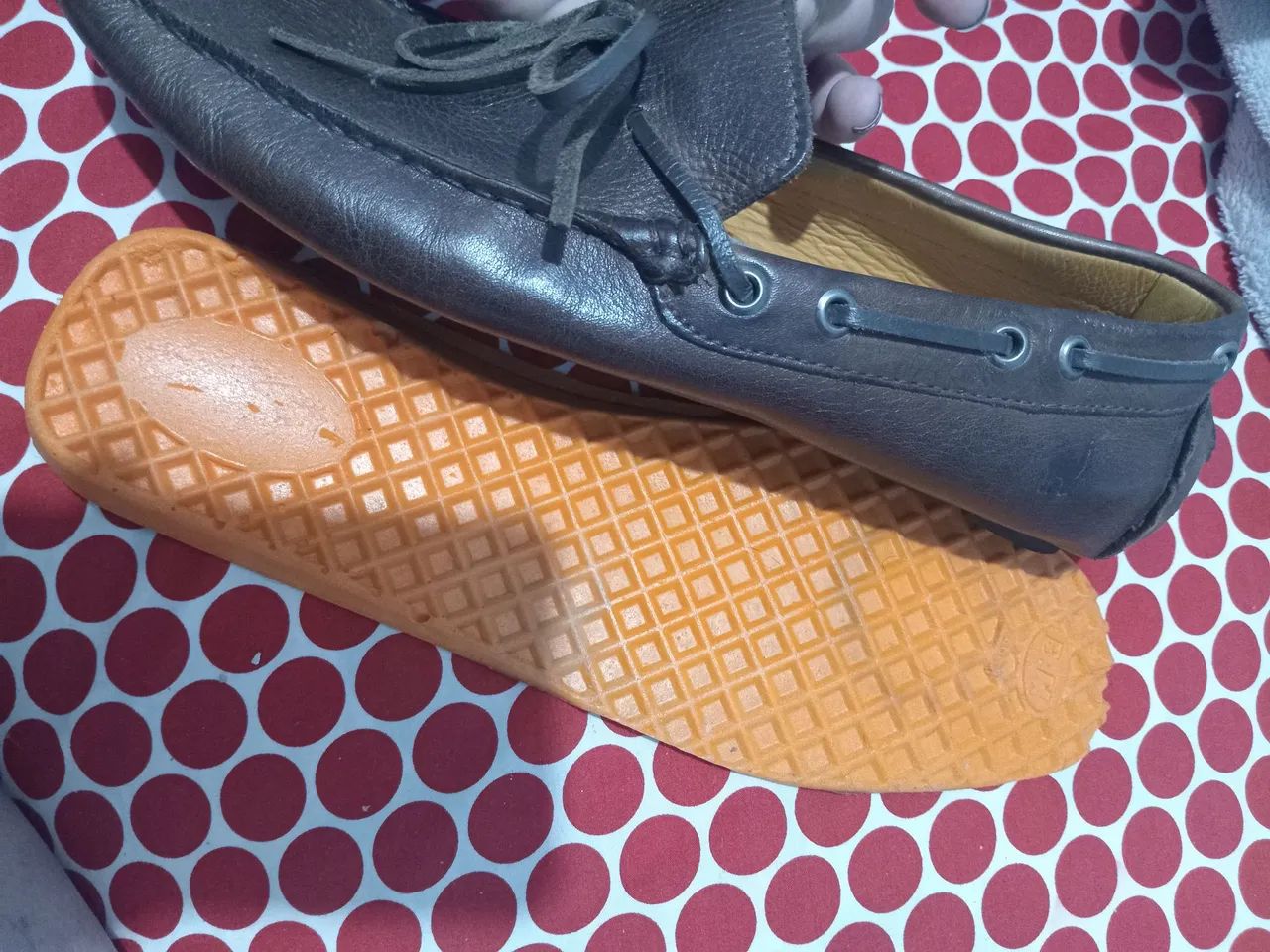 Mocassim de couro zapalla 42/43 - Foto 3