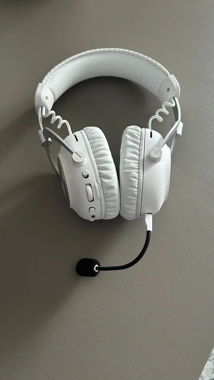 Headset Logitech G PRO X 2 Branco - Excelente Estado (Sem Adaptador USB) - Foto 2
