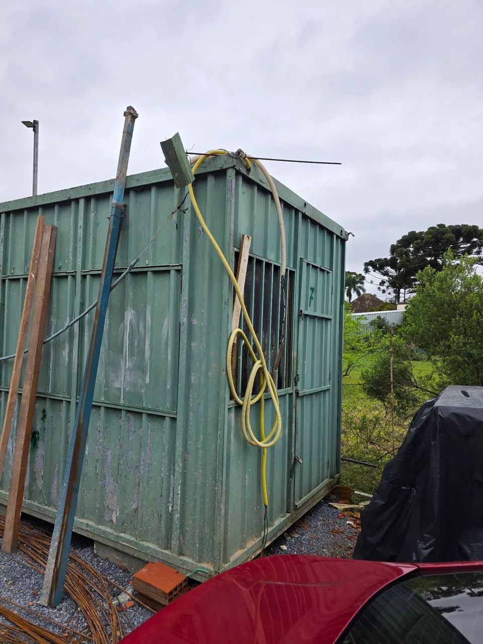 Vendo container com banheiro  - Foto 2
