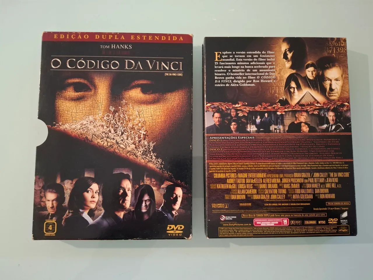 DVD O código Da Vinci, edição dupla estendida  - Foto 5