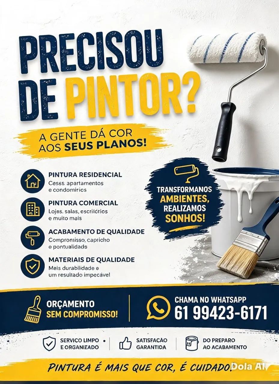 Pintor em geral ,preço justo 