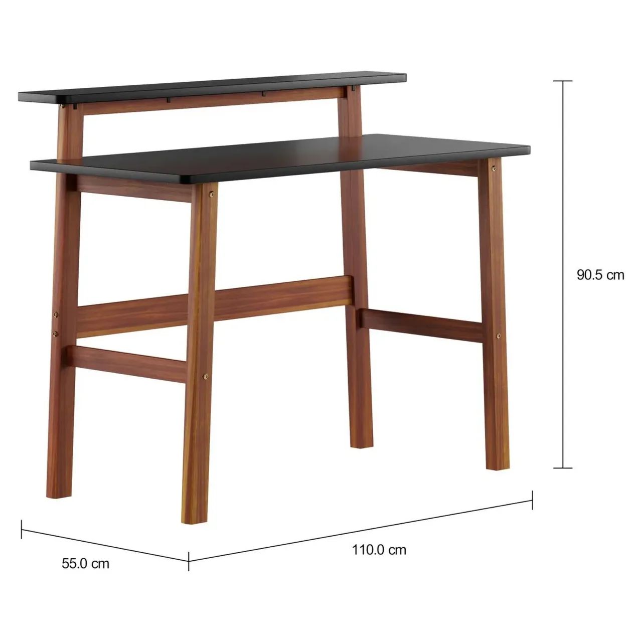 Mesa de Escritório - Tok&Stok 1,10m x 55cm - Foto 4