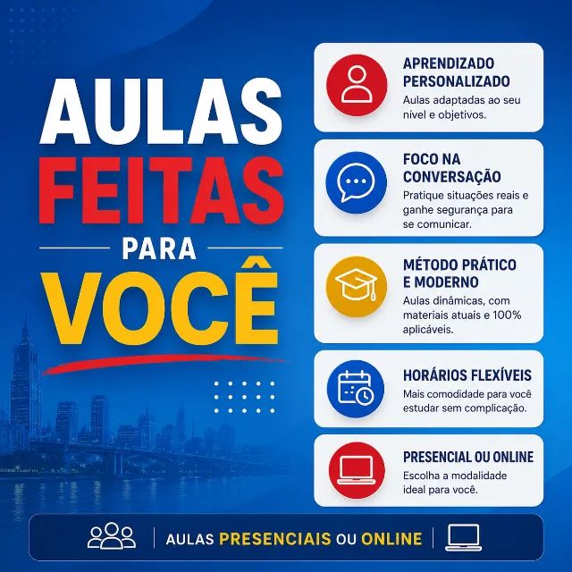 Aula de Inglês Online e Presencial - Foto 2