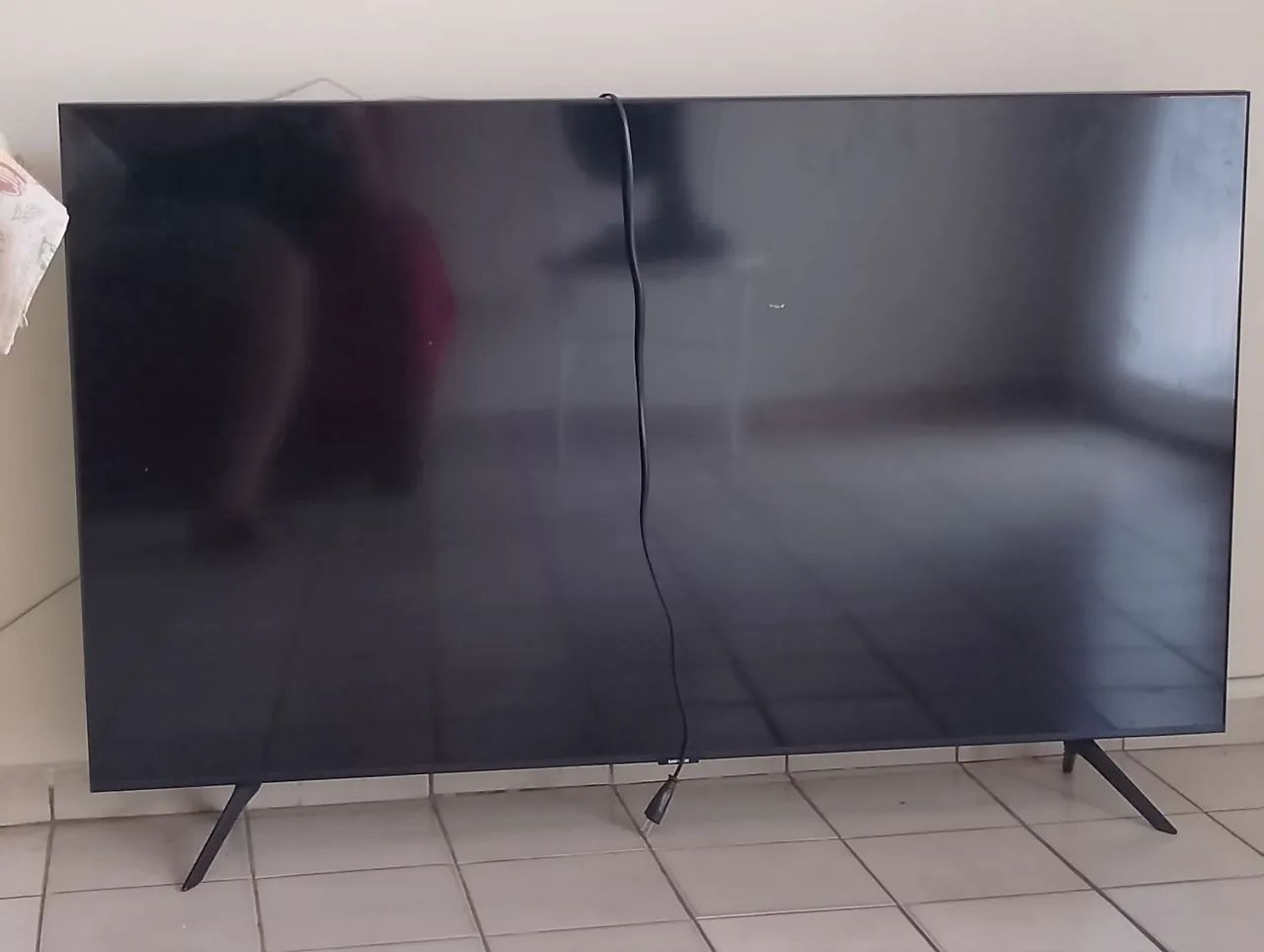 Tv 55 polegadas ( tela riscada ). Funcionando normalmente 