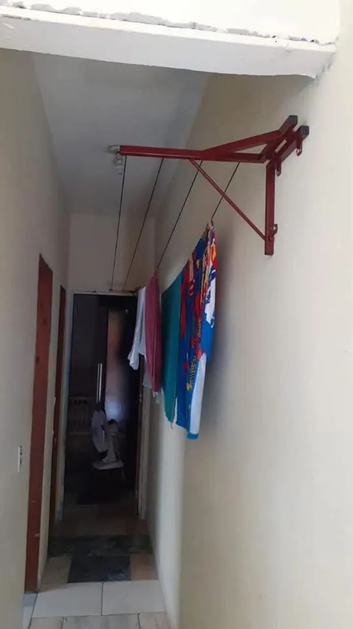Varal de parede retrátil! - Foto 5