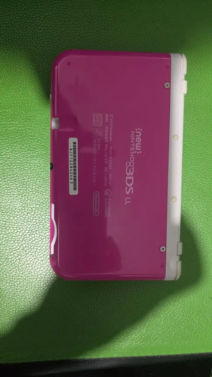 NEW NINTENDO 3DS LL JAPONÊS IPS/IPS  ROSA E BRANCO - Foto 5