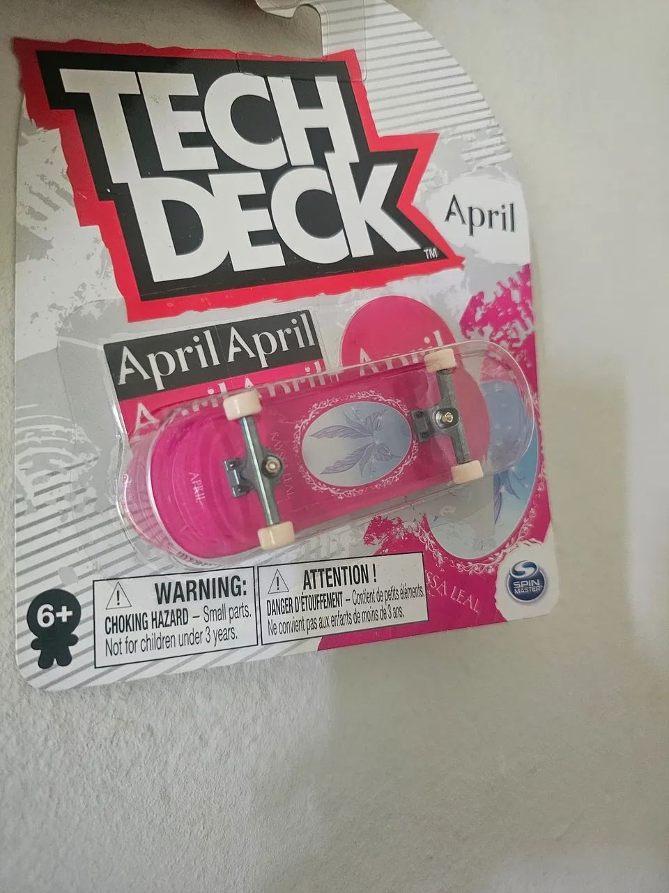 skate de dedo tech deck april rayssa leal 96mm original - Foto 3
