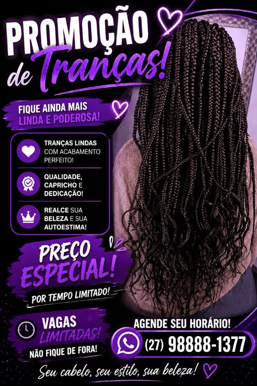 Trabalhamos com Tranças