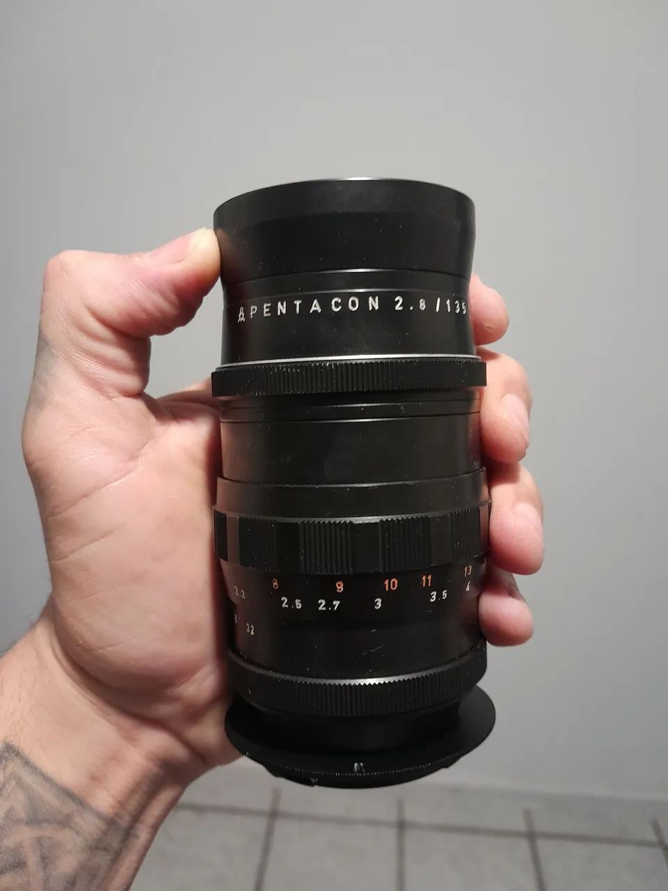 Zeiss 135 2.8 analógica 