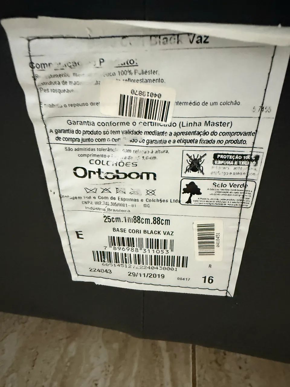 Cama solteiro Ortobom - Foto 2