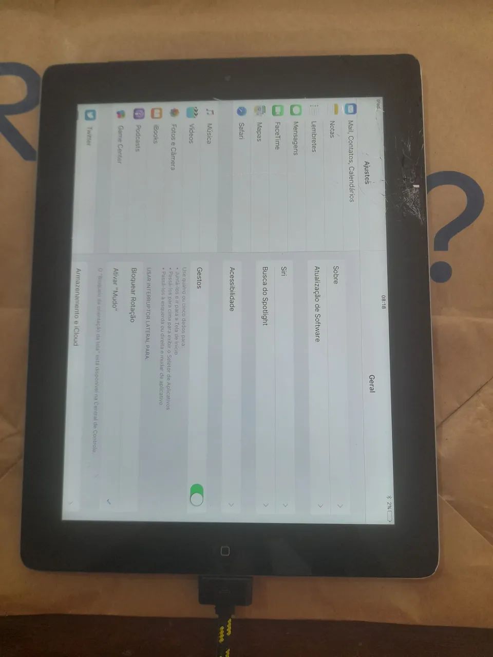 Tablet IPAD 16 Gb modelo A1430 - Foto 3