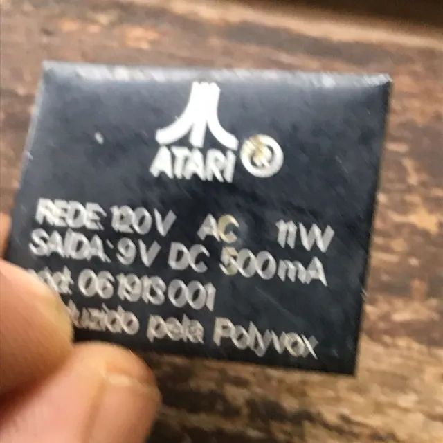pin em metal atari polyvox original - Foto 3