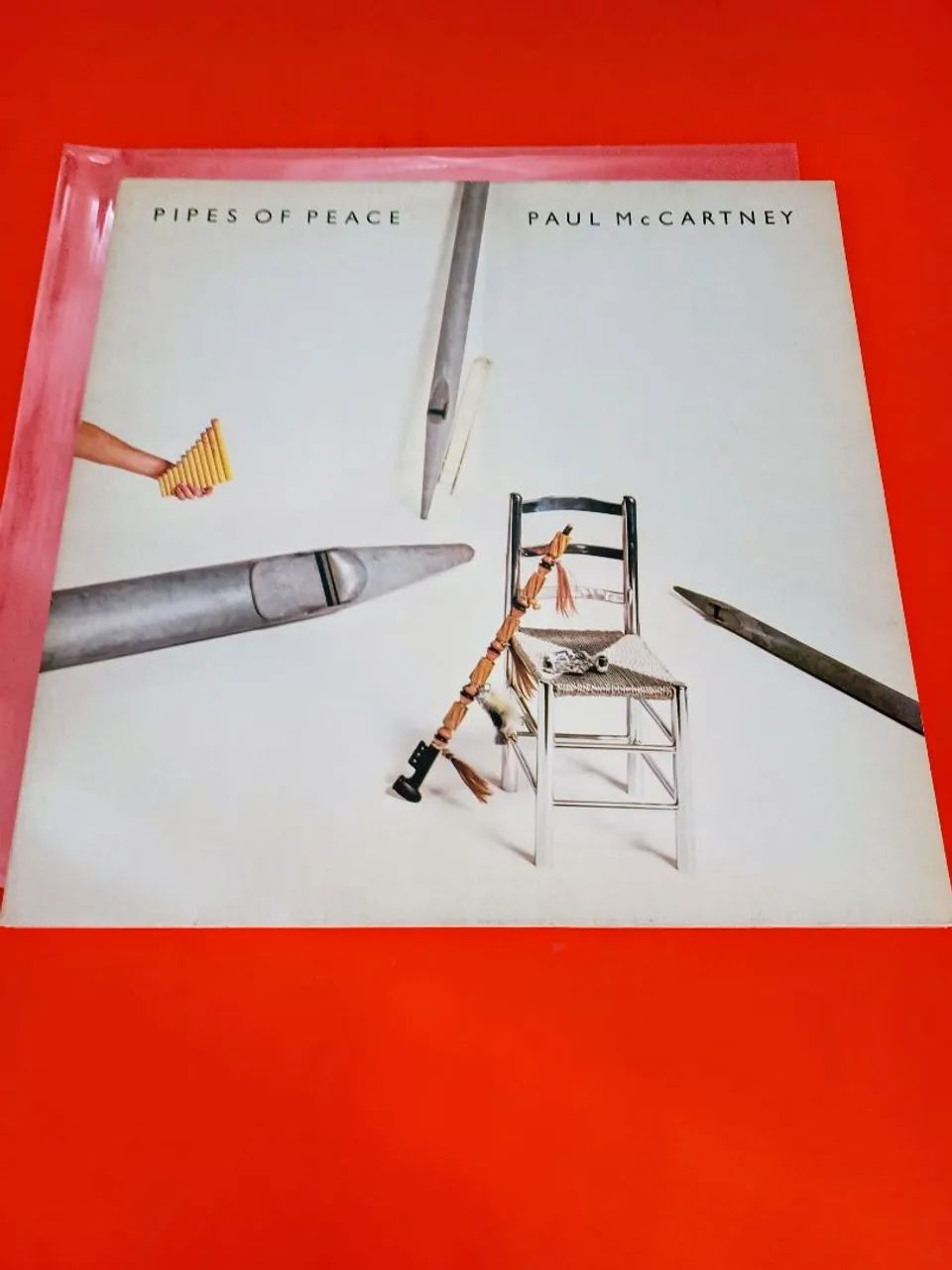 Disco de Vinil Lp Paul MacCartney Pipes of peace  - Foto 2