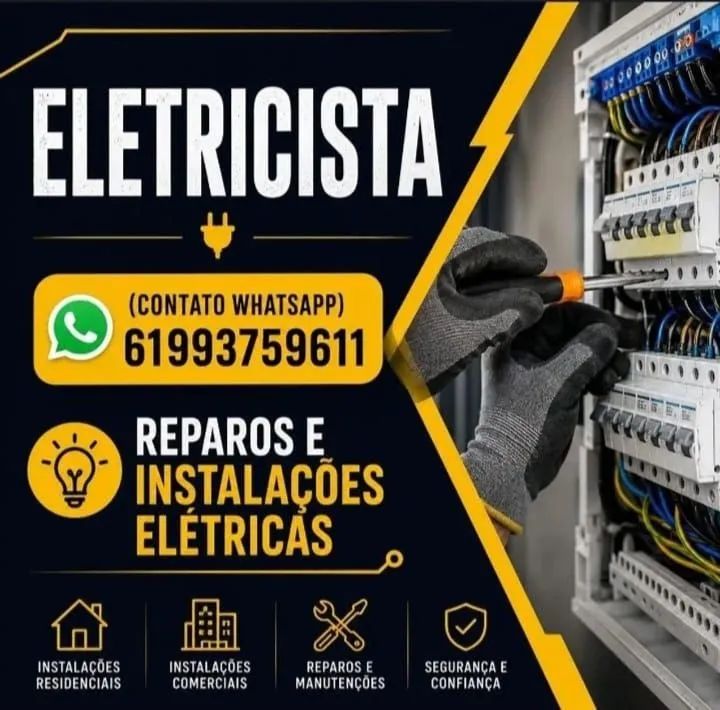 Eletricista - Planaltina GO