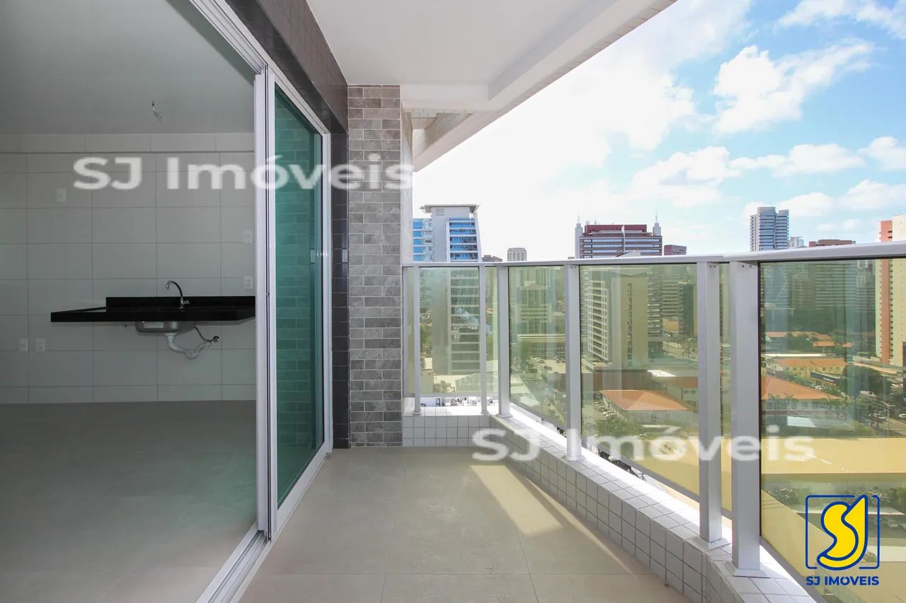 Apartamento de 1ª locação com varanda no Meireles - Foto 5