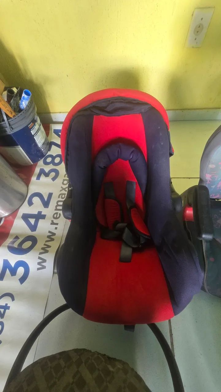 Vendo cadeirinha e bebê conforto  - Foto 4