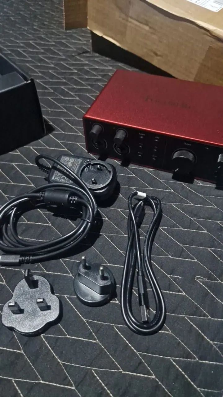 Interface de áudio Focusrite  - Foto 3