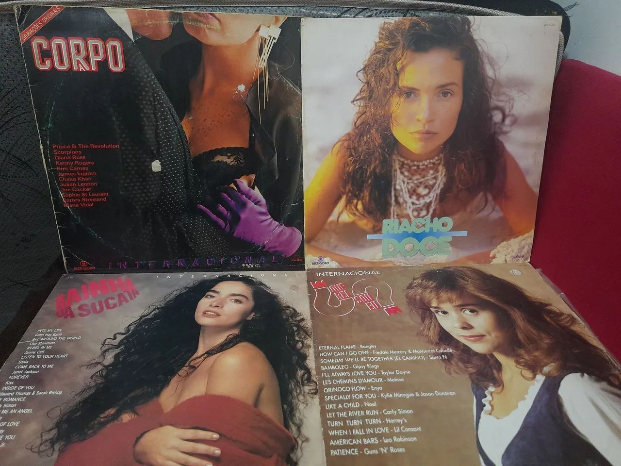 Vendo vinis/lps NOVELAS 04 temas
