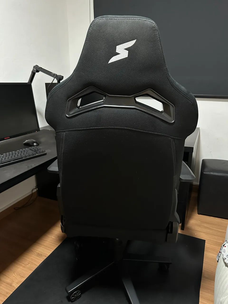 Cadeira Gamer SuperFrame Carbon, Reclinável, Tecido, 4D - Foto 4