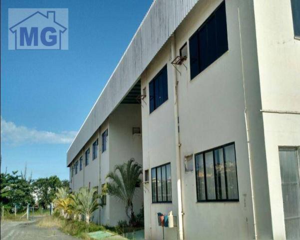 Galpão industrial para locação, lagoa, macaé.