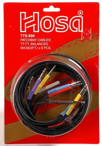 Hosa Tts 890 Cabo Patch Tt Bantam Patchbay Kit 8 Cabos 90cm Novo na Loja AT Proaudio! - Foto 4