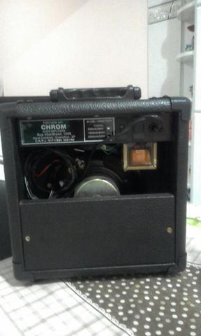 Vendo uma caixa amplificada, mais um cabo de 2,5m 110.00 - Foto 4