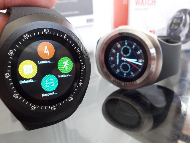 Relógio Celular Inteligente Smartwatch Bluetooth faz ligação - Foto 2